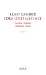 Ernst Cassirer: Idee und Gestalt, Buch