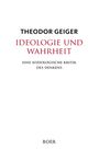 Theodor Geiger: Ideologie und Wahrheit, Buch