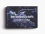 "Die Schwarze Serie" von Boris Ferreira, Text von Hanno Millesi. Abstrakte, dunkle Kunst, verwobene Formen und Linien.