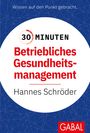 Hannes Schröder: 30 Minuten Betriebliches Gesundheitsmanagement (BGM), Buch
