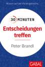Peter Brandl: 30 Minuten Entscheidungen treffen, Buch