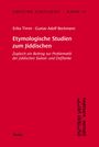 Gustav Adolf Beckmann: Jidische Schtudies 13: Etymologische Studien zum Jiddischen, Buch