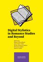: Digital Stylistics in Romance Studies and Beyond, Buch