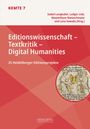 Editionswissenschaft - Textkritik - Digital Humanities, Buch