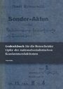 "Gedenkbuch für die Remscheider Opfer der nationalsozialistischen Krankenmordaktionen" und weitere Archivtexte.