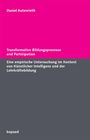 Daniel Autenrieth: Transformative Bildungsprozesse und Partizipation, Buch