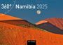 : 360° Namibia Broschürenkalender 2025, KAL