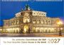 „Die schönsten Opernhäuser der Welt 2027“. Historisches Opernhaus bei Nacht, strahlend beleuchtet mit klassischer Architektur.