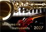 Peter Bach Jr.: Musikinstrumente, ein Musik-Kalender 2027, DIN A3, KAL