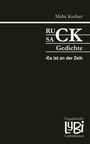 Malte Kerber: Rucksackgedichte, Buch