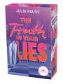 Julia Pauss: The Truth in your Lies, Buch