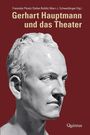 Titel: "Gerhart Hauptmann und das Theater". Herausgeber: Franziska Ploetz, Stefan Rohlfs, Marc J. Schweißinger. Quintus Verlag. Eine Büste auf rotem Hintergrund.