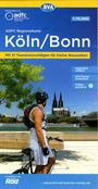: ADFC-Regionalkarte Köln/Bonn, 1:75.000, mit Tagestourenvorschlägen, reiß- und wetterfest, E-Bike-geeignet, mit Knotenpunkten, GPS-Tracks-Download, KRT