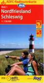 : ADFC-Radtourenkarte 1 Nordfriesland /Schleswig 1:150.000, reiß- und wetterfest, E-Bike geeignet, GPS-Tracks Download, KRT