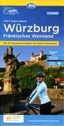 : ADFC-Regionalkarte Würzburg Fränkisches Weinland, 1:75.000, mit Tagestourenvorschlägen, reiß- und wetterfest, E-Bike-geeignet, GPS-Tracks Download, KRT
