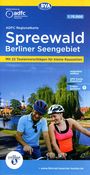 : ADFC-Regionalkarte Spreewald Berliner Seengebiet, 1:75.000, mit Tagestourenvorschlägen, reiß- und wetterfest, E-Bike-geeignet, GPS-Tracks Download, KRT