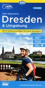 : ADFC-Regionalkarte Dresden & Umgebung, 1:75.000, mit Tagestourenvorschlägen, reiß- und wetterfest, E-Bike-geeignet, GPS-Tracks Download, KRT