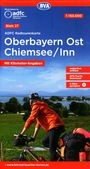 ADFC-Radtourenkarte 27 Oberbayern Ost Chiemsee/Inn 1:150.000, reiß- und wetterfest, E-Bike geeignet, GPS-Tracks Download, mit Bett+Bike Symbolen, mit Kilometer-Angaben, KRT