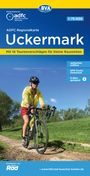 : ADFC-Regionalkarte Uckermark, 1:75.000, mit Tagestourenvorschlägen, reiß- und wetterfest, E-Bike-geeignet, GPS-Tracks-Download, KRT