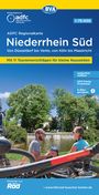 : ADFC-Regionalkarte Niederrhein Süd 1:75.000, mit Tagestourenvorschlägen, reiß- und wetterfest, E-Bike-geeignet, mit Knotenpunkten, GPS-Tracks-Download, KRT