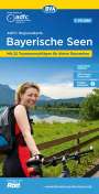 : ADFC-Regionalkarte Bayerische Seen, 1:75.000, reiß- und wetterfest, mit kostenlosem GPS-Download der Touren via BVA-website oder Karten-App, KRT