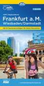 : ADFC-Regionalkarte Frankfurt a. M. Wiesbaden /Darmstadt, 1:50.000, mit Tagestourenvorschlägen, reiß- und wetterfest, E-Bike-geeignet, GPS-Tracks-Download, KRT