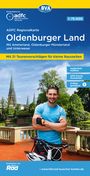 : ADFC-Regionalkarte Oldenburger Land, 1:75.000, mit Tagestourenvorschlägen, mit Knotenpunkten, reiß- und wetterfest, E-Bike-geeignet, GPS-Tracks Download, KRT