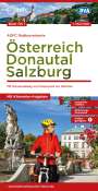 : ADFC-Radtourenkarte ÖS1 Österreich Donautal Salzburg 1:150:000, reiß- und wetterfest, E-Bike geeignet, GPS-Tracks Download, mit Bett+Bike Symbolen, mit Kilometer-Angaben, KRT
