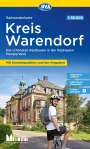 : Radwanderkarte BVA Kreis Warendorf 1:50.000, mit Knotenpunkten und km-Angaben, reiß- und wetterfest, GPS-Tracks Download, KRT