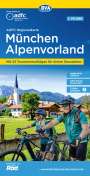 : ADFC-Regionalkarte München Alpenvorland, 1:75.000, mit Tagestourenvorschlägen, reiß- und wetterfest, E-Bike-geeignet, GPS-Tracks Download, KRT