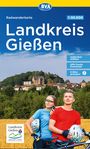 : BVA Radwanderkarte Landkreis Gießen 1:50.000, reiß- und wetterfest, GPS-Tracks Download, E-Bike geeignet, KRT