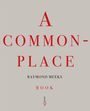 Text: "A COMMONPLACE RAYMOND MEEKS BOOK steidl". Rote Schrift auf grauem Hintergrund.