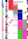 „Die Schönsten Deutschen Bücher 2026, The Best German Book Design 2026“. Bunte geometrische Formen in Reihen und Spalten.