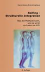 Titel: "Rolfing - Strukturelle Integration". Autor: Hans Georg Brecklinghaus. Bild: Versatz von Körperumrissen.