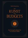 "Markus Repetschnig, DIE KUNST DES BUDGETS. Das Strategiehandbuch für E-Commerce CMOs" steht in Orange auf dunklem Hintergrund.