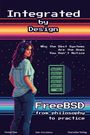 "Integrated by Design", "Why the Best Systems Are the Ones You Don't Notice", "FreeBSD from philosophy to practice". Illustration: Frau mit Katzenohren, Server.