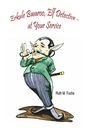 Text: "Erkül Bwaroo, Elf Detective - at Your Service", "Ruth M. Fuchs". Illustration eines Elfen in Detektivkleidung.
