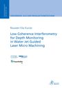 Rouwen Elia Kunze: Low Coherence Interferometry for Depth Monitoring in Water Jet Guided Laser Micro Machining, Buch