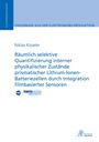 Niklas Kisseler: Räumlich selektive Quantifizierung interner physikalischer Zustände prismatischer Lithium-Ionen-Batteriezellen durch Integration filmbasierter Sensoren, Buch