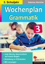 : Wochenplan Grammatik / Klasse 3, Buch