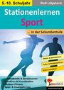 Rudi Lütgeharm: Stationenlernen Sport ... in der Sekundarstufe, Buch