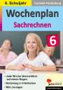 Cornelia Pantenburg: Wochenplan Sachrechnen / Klasse 6, Buch