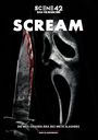"SCENE 42 DAS FILMARCHIV", "SCREAM", "DIE WES-CRAVEN-ÄRA DES META-SLASHERS", "MIKE BLANKENBURG". Maske und blutiges Messer.