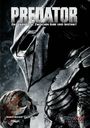 „PREDATOR: Das Franchise zwischen Ehre und Instinkt“. Dunkle Erscheinung mit Helm blickt auf Schädel.