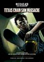 Oben steht "SCENE 42: DAS FILMARCHIV". Darunter "TEXAS CHAIN SAW MASSACRE". Eine gruselige Figur hält eine Kettensäge.