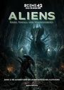 "ALIENS: Krieg, Verfall und Wiedergeburt. Band 2: Die Ausbreitung des biomechanischen Albtraums. Sci-Fi-Szene mit Aliens."