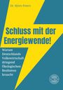 Björn Peters: Schluss mit der Energiewende!, Buch