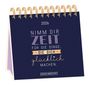 : Tischkalender 2026 Nimm dir Zeit, KAL