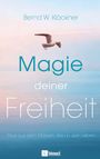 "Magie deiner Freiheit. Raus aus dem Müssen. Rein in dein Leben.“ Über einem Meer fliegt eine Möwe. Unten ein Logo von Telemach.
