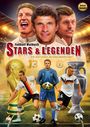 Josef Mickey Müller: Fußball-Malbuch STARS & LEGENDEN der deutschen Nationalmannschaft mit über 60 Motiven zum Ausmalen und Steckbriefen zu jedem Spieler, Buch